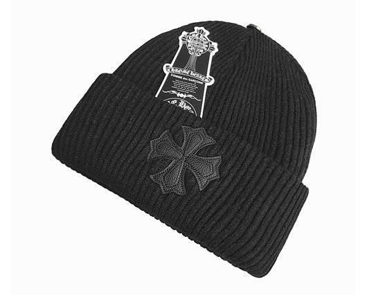 Chrome Hearts Cross Beanie - Black